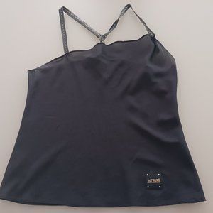 Just cavalli asymmetrical black top size small